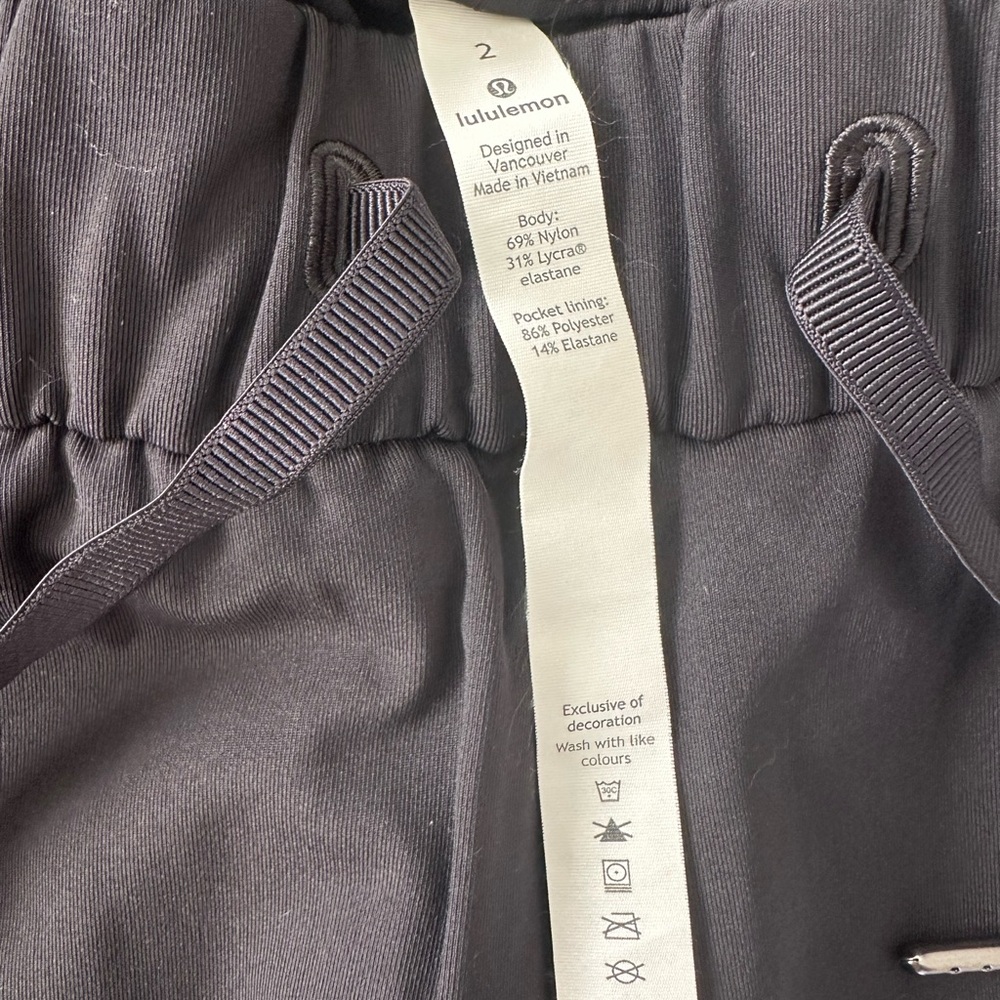 Lululemon Black Drawstring Pants